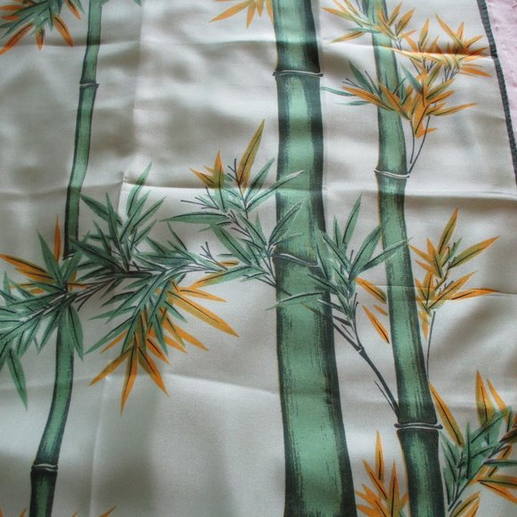 Vintage Accessories - Bamboo 1970's Paoli scarf